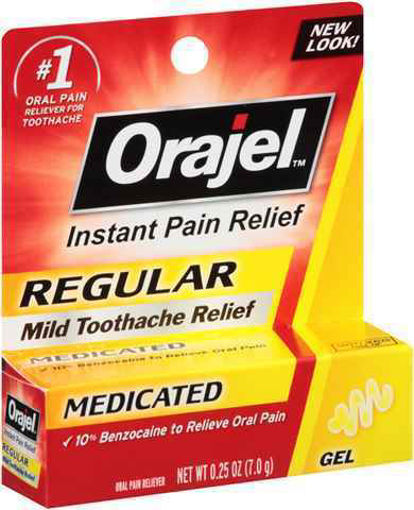 Picture of ORAJEL REGULAR TOOTHACHE PAIN GEL