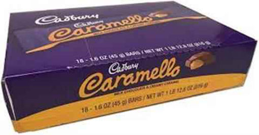 Picture of CARAMELLO MILK CHOCOLATE 1.6OZ 18CT