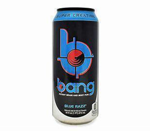 Picture of BANG ENERGY DRINK BLUE RAZZ 16OZ 12CT
