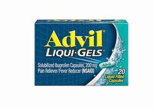 Picture of ADVIL LIQUI GELS CAPLET 20CT