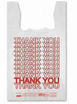 Picture of THANK YOU BAG WHITE SMALL HEAVY 6LB
