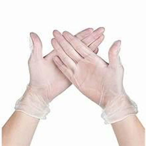 Picture of KFS VINYL GLOVES MEDIUM 100CT