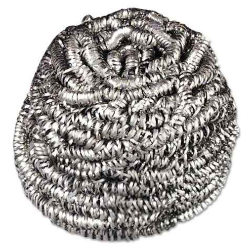 Picture of STAINLESS STEEL SCRUBBERS 12CT