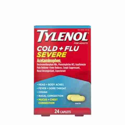 Picture of TYLENOL COLD AND FLU SINGLE 25CT