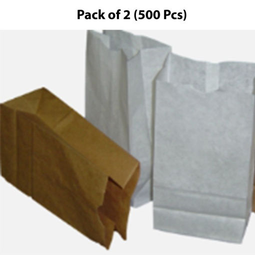 Picture of RST#2 WHITE PAPER BAG 500CT
